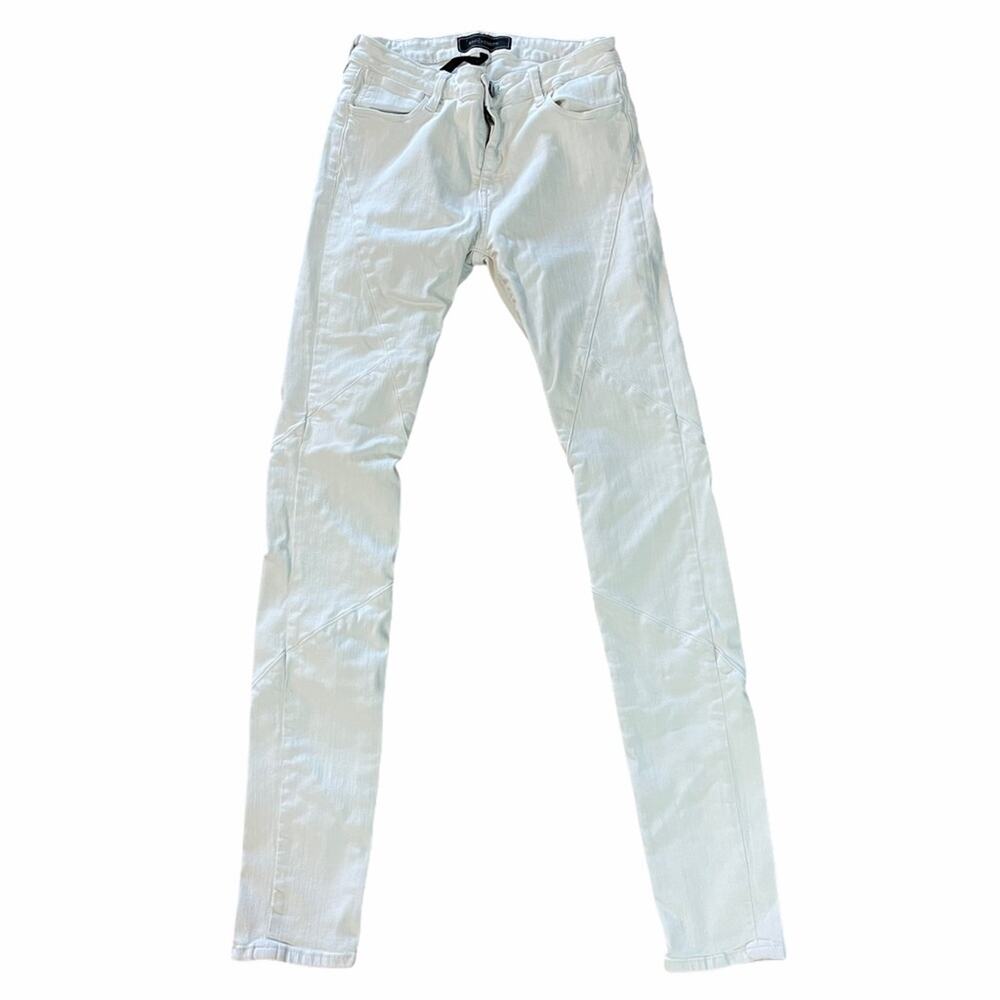 Brockenbow white Magda puzzle skinny jeans 28